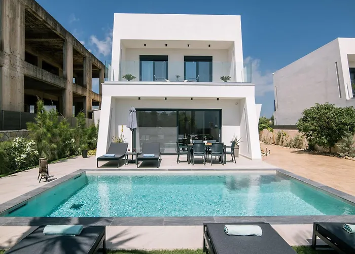 Βίλα Sunwhite - Private Pool & Cozy Atmosphere, By Zantewize *